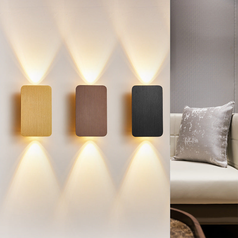 Modern Up And Down Indoor Wall Sconce Light For Bidirectional Lighting