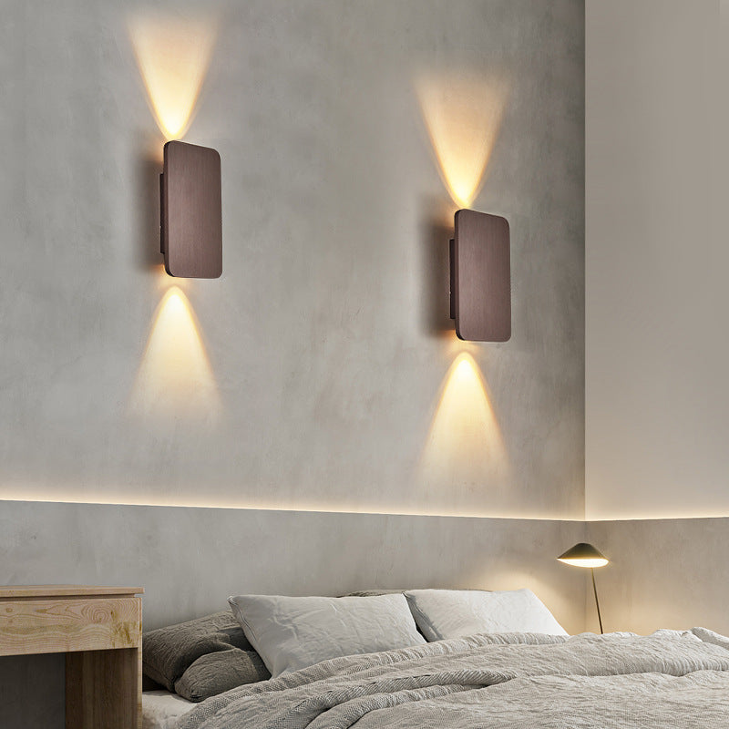 Modern Up And Down Indoor Wall Sconce Light For Bidirectional Lighting