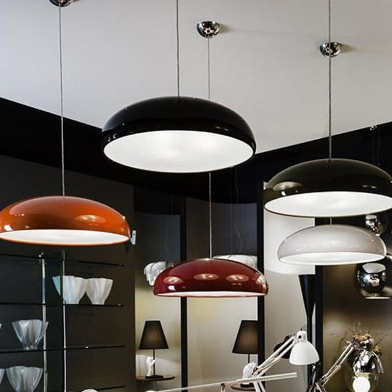 Nordic Style Curved Pendant Light for Balanced Interior Lighting