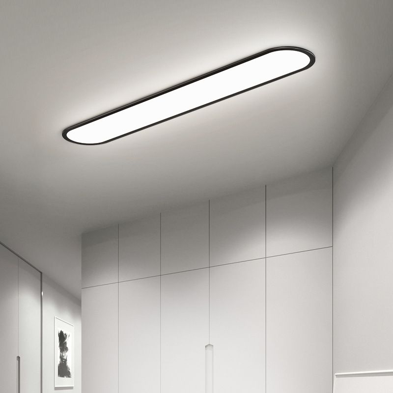 Oval LED Flush Mount Ceiling Light for Indoor Illumination