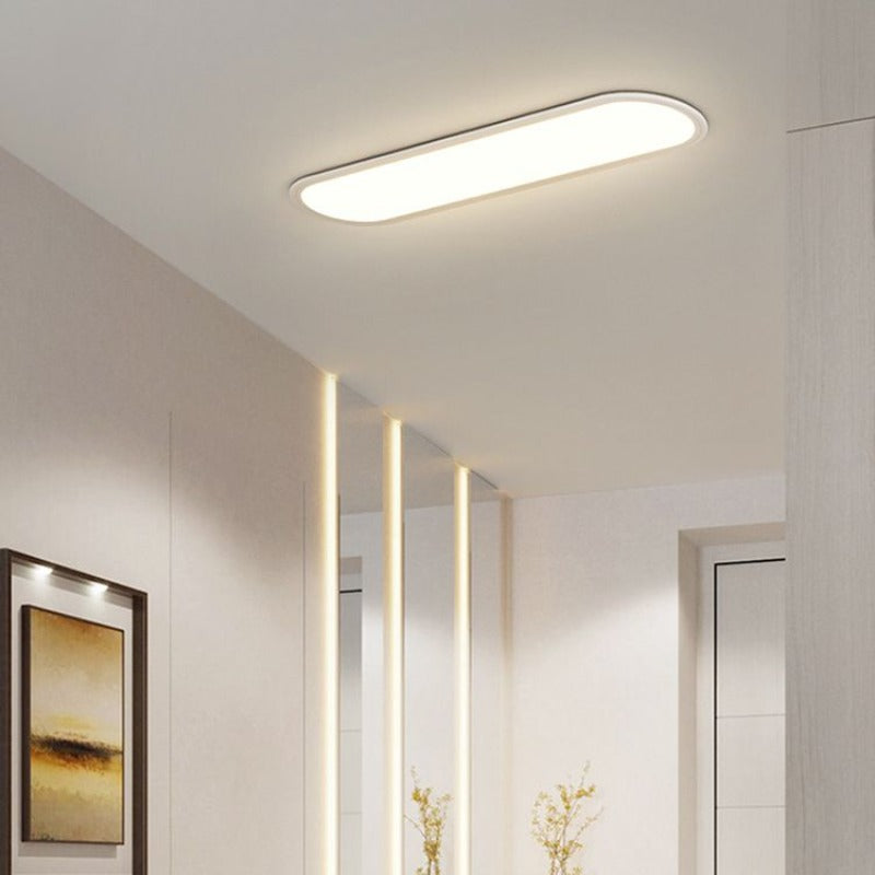 Oval LED Flush Mount Ceiling Light for Indoor Illumination