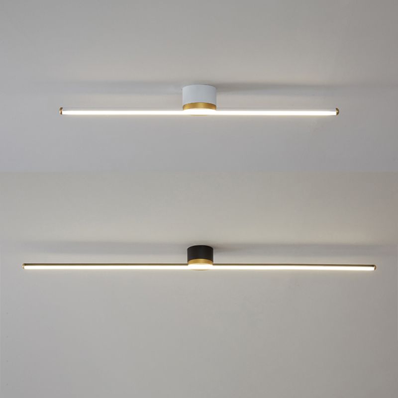Minimalist Linear LED Ceiling Light for Bedroom and Living Room