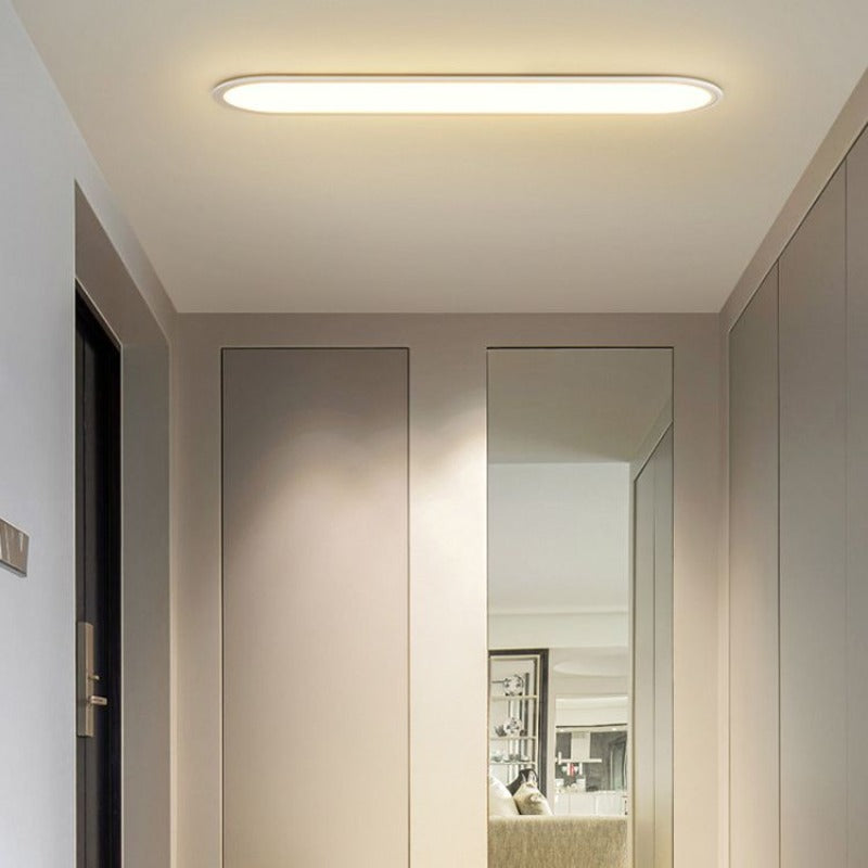 Oval LED Flush Mount Ceiling Light for Indoor Illumination