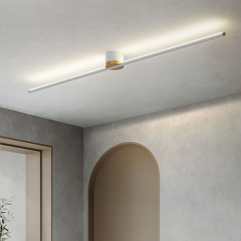 Minimalist Linear LED Ceiling Light for Bedroom and Living Room