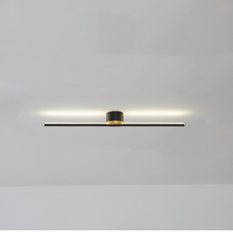 Minimalist Linear LED Ceiling Light for Bedroom and Living Room