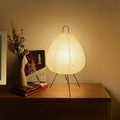 Japanese Paper Lantern Table Lamp for Soft Ambient Lighting
