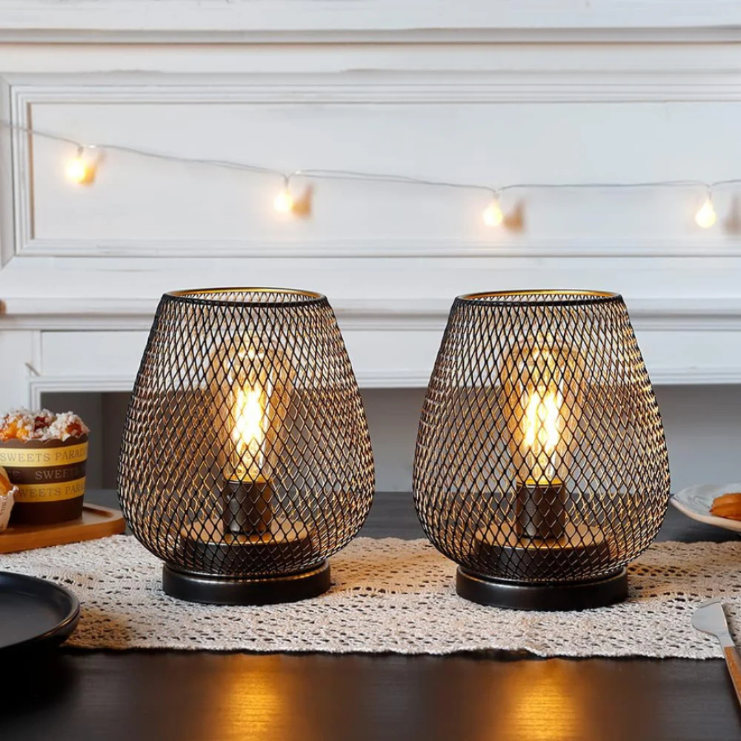 Portable Wireless LED Table Lamp for Indoor and Outdoor Warm Lighting
