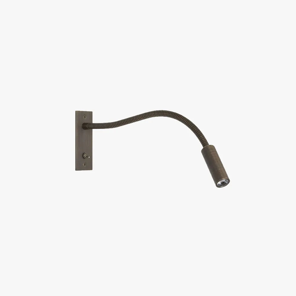Adjustable LED Wall Reading Light With Flexible Bedside Spotlight Lamp