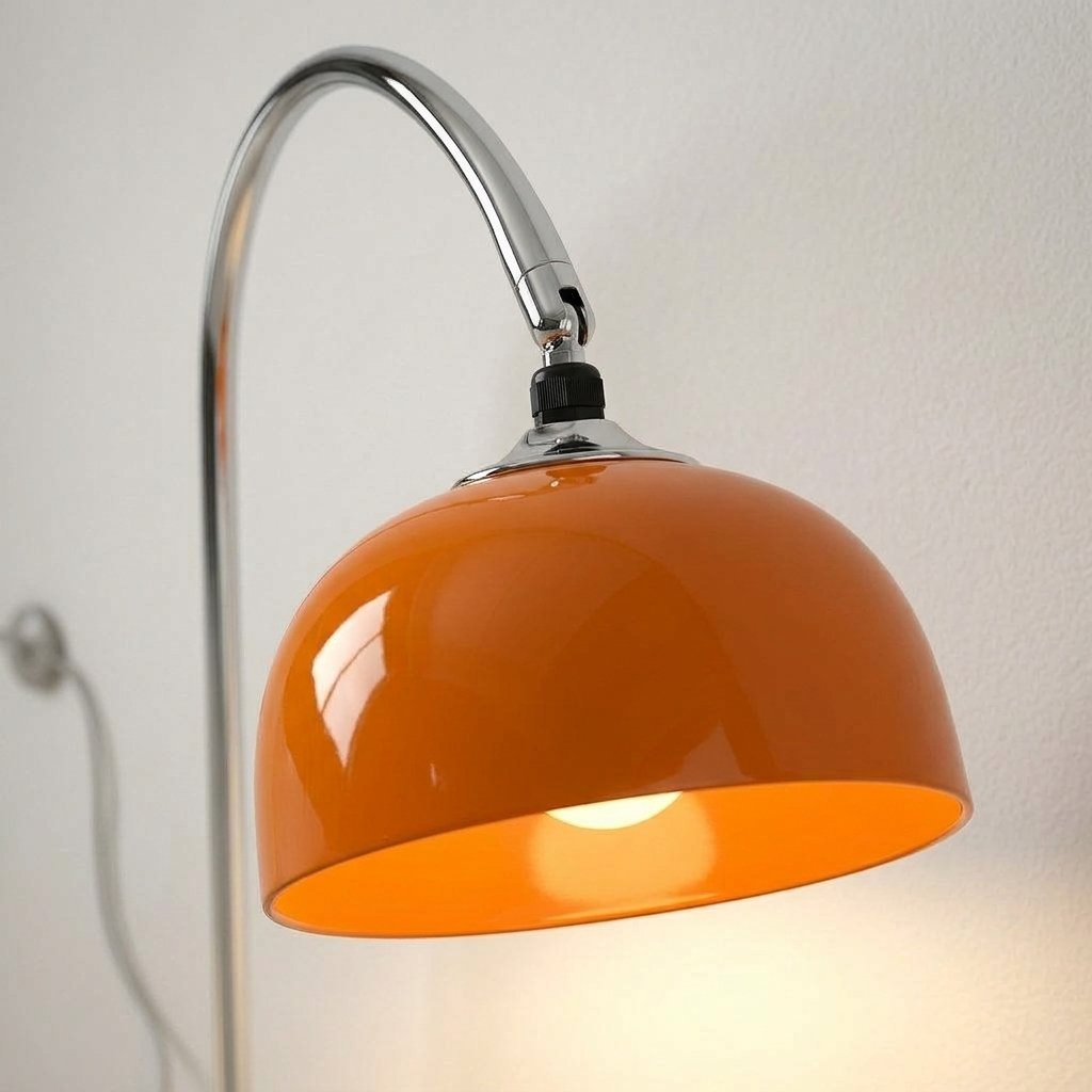 Arcvelle Arc Floor Lamp With Dome Shade And Marble Base For Ambient Lighting