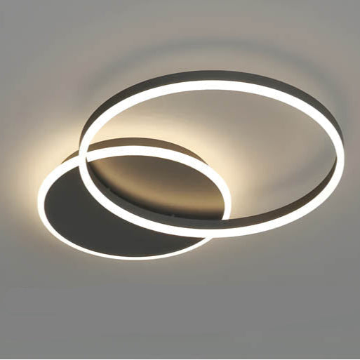 Modern Multi-Ring LED Ceiling Light for Ambient Illumination