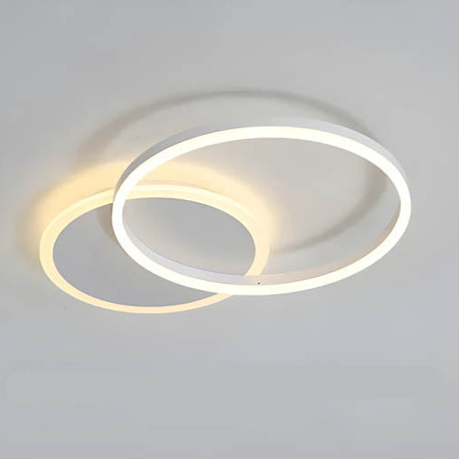 Modern Multi-Ring LED Ceiling Light for Ambient Illumination