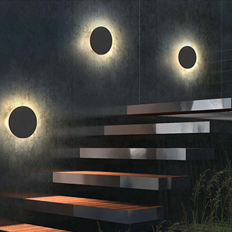 Dimmable LED Globe Wall Sconce, Modern Metal Bedroom Lighting Fixture