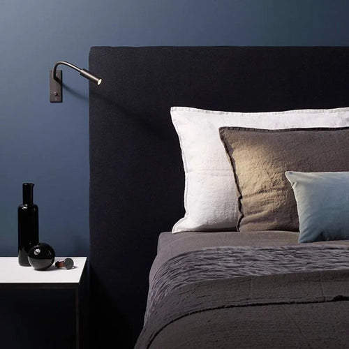 Adjustable LED Wall Reading Light With Flexible Bedside Spotlight Lamp