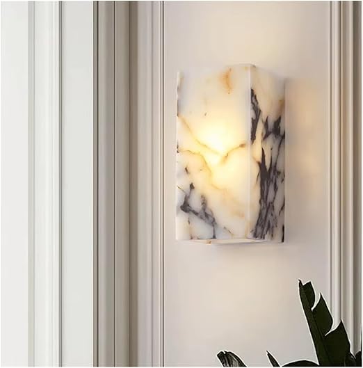 Marble Cube Wall Light for Hallway Bedroom and Living Room Lighting