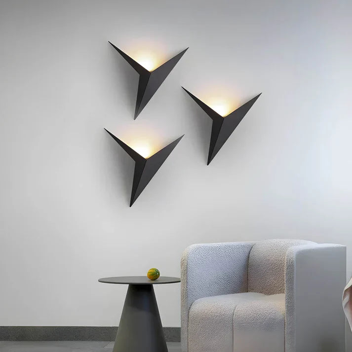 Contemporary Bird Wall Sconce With Soft Acrylic Lighting for Indoor Use