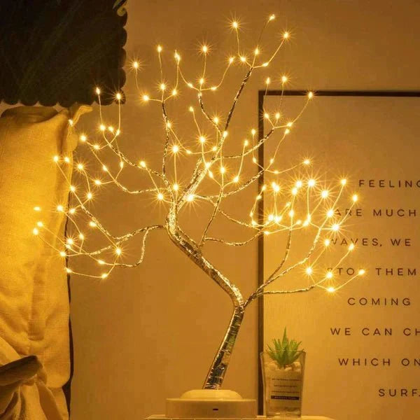 Decorative 108 LED Warm White Tree Lamp With Bendable Branches