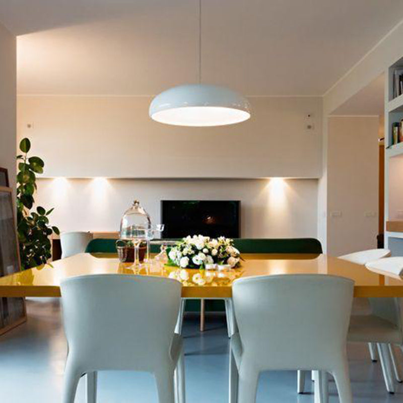 Nordic Style Curved Pendant Light for Balanced Interior Lighting