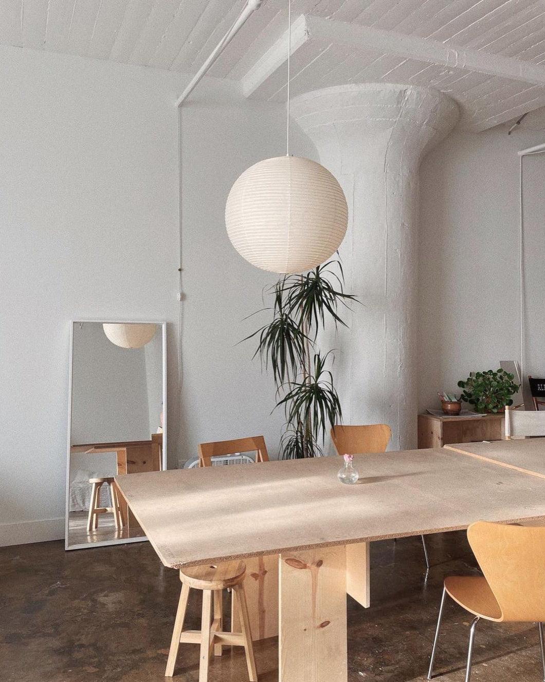 Japanese Inspired Paper Pendant Lamp for Soft Ambient Lighting