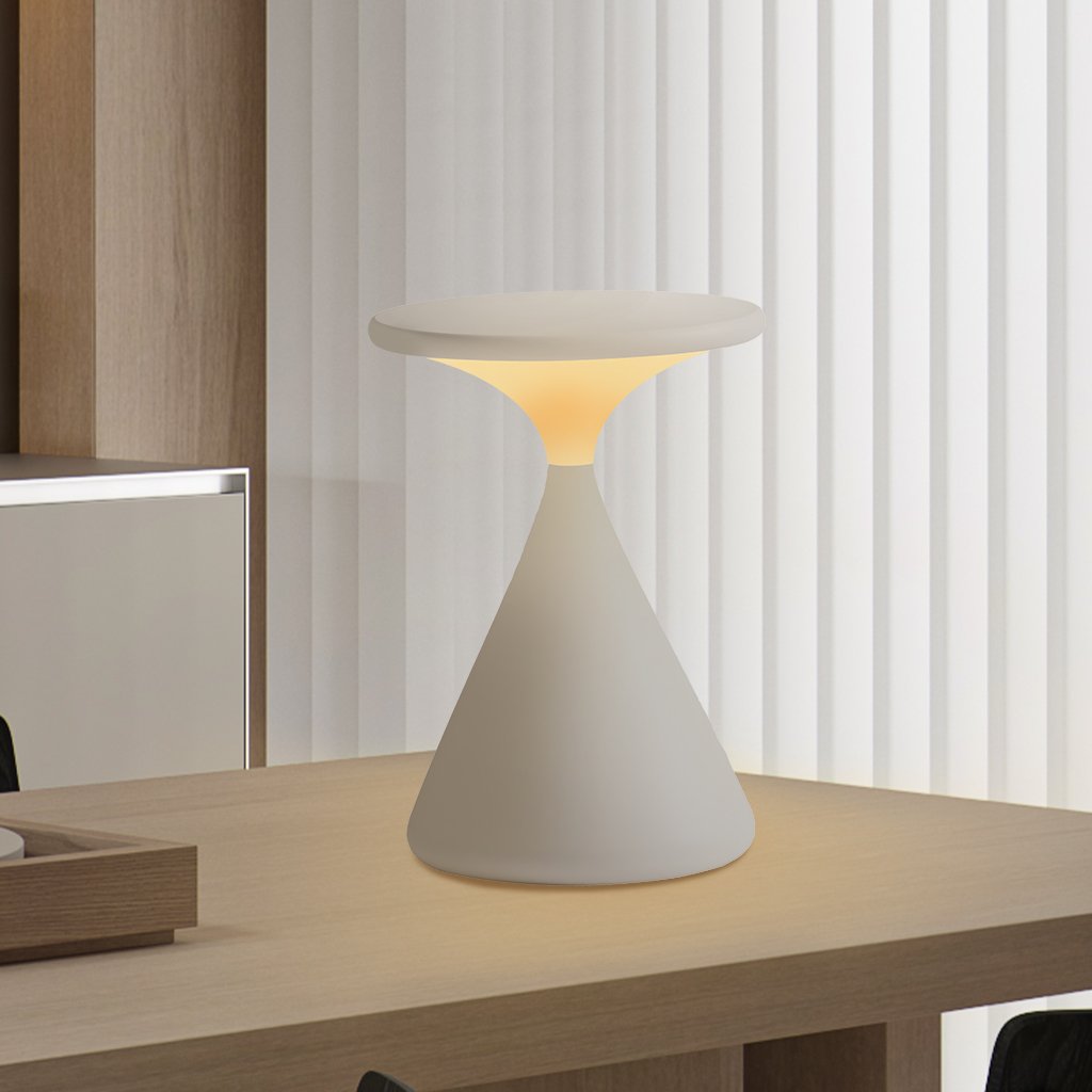 Wireless LED Table Lamp with Touch Dimmer for Ambient Lighting