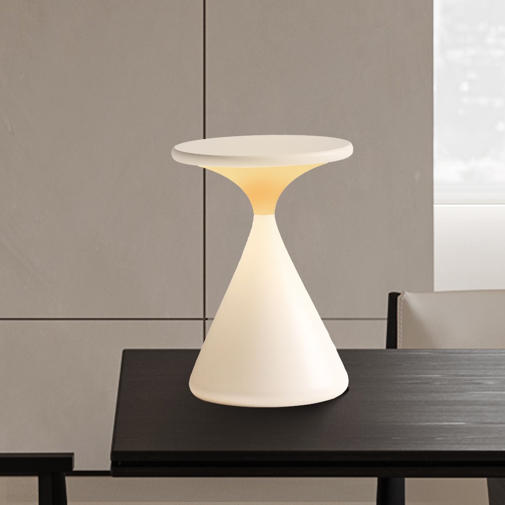 Wireless LED Table Lamp with Touch Dimmer for Ambient Lighting
