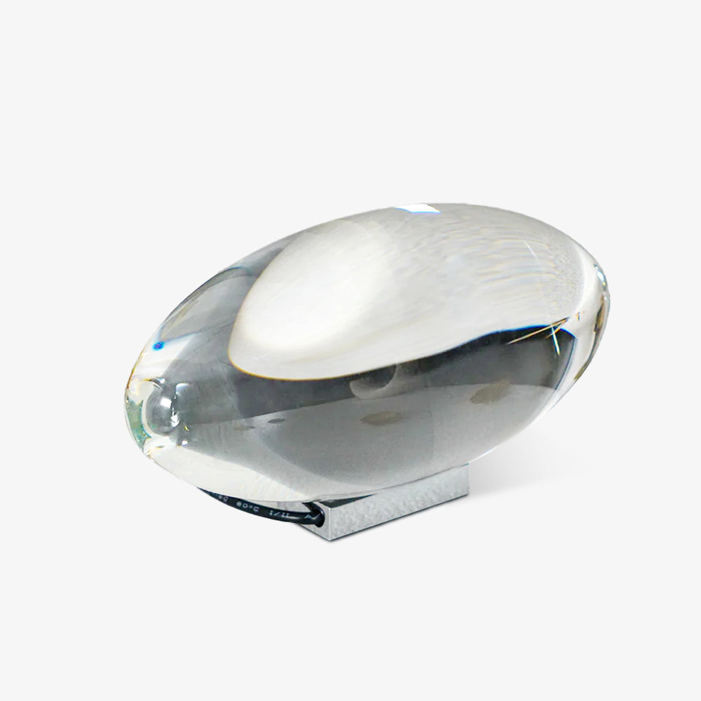 Crystal Glow Mood Table Lamp With Eye Pattern Light Projection