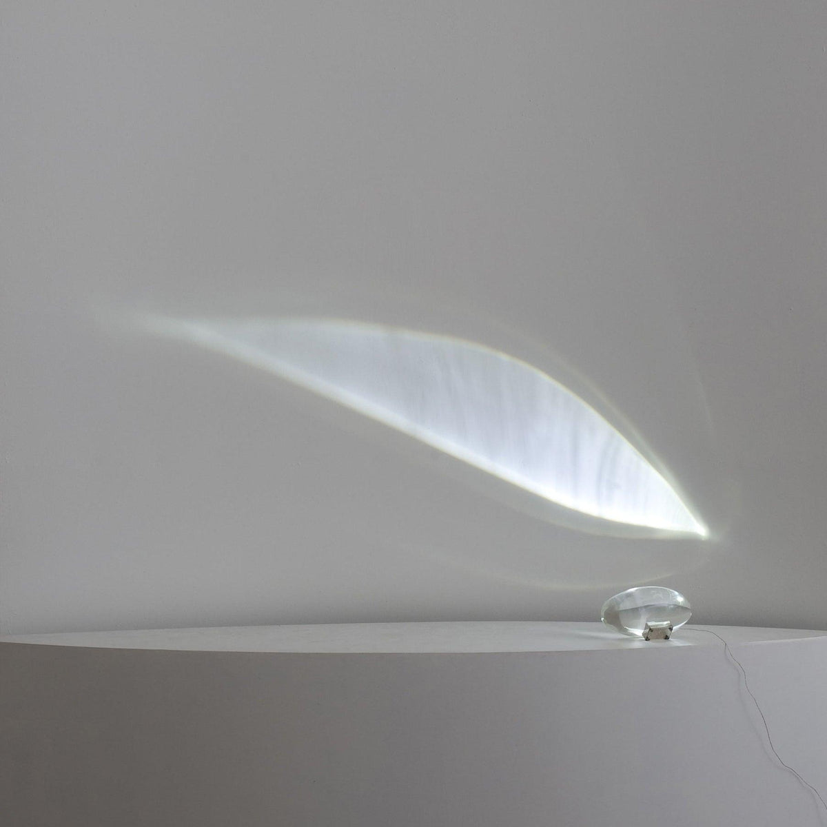 Crystal Glow Mood Table Lamp With Eye Pattern Light Projection