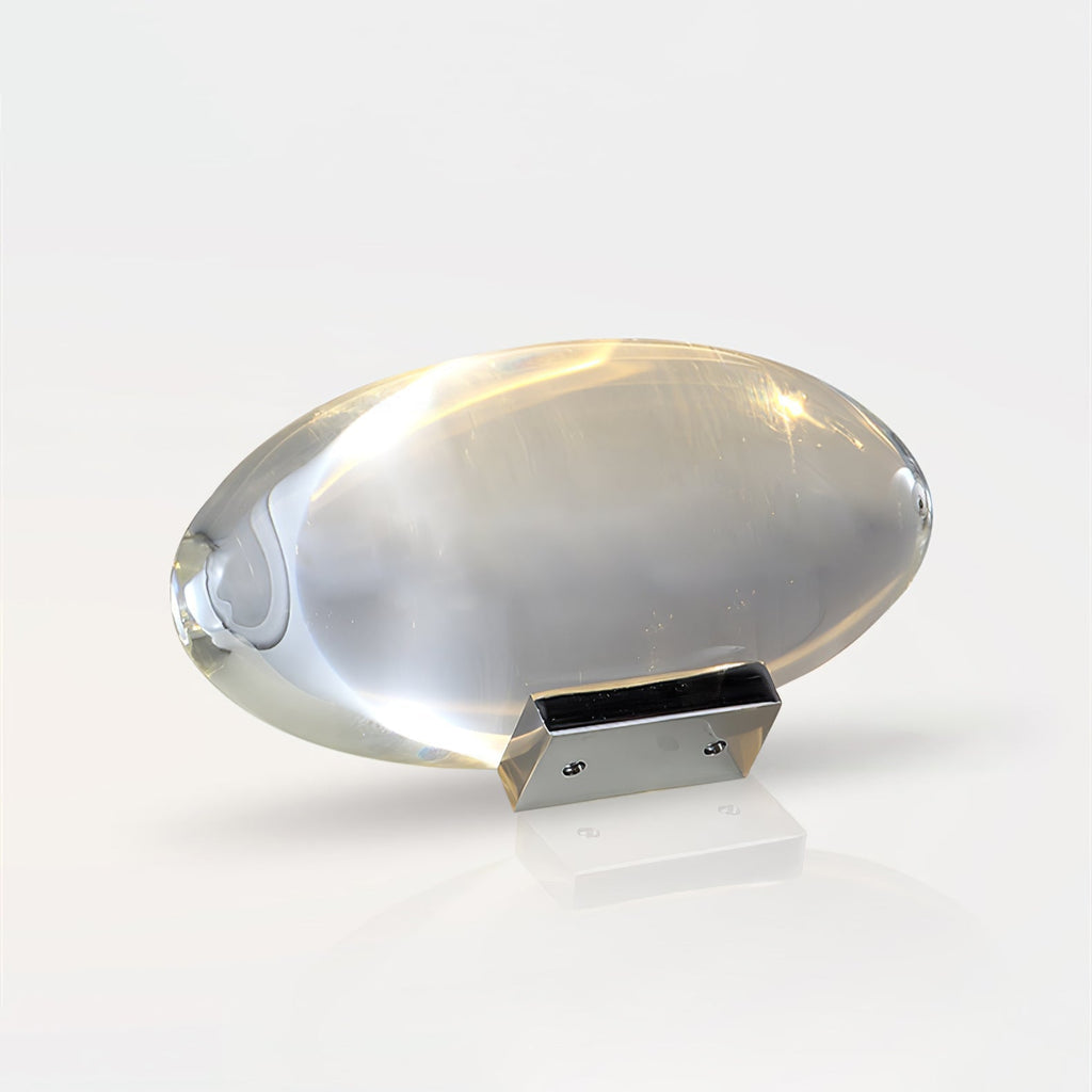 Crystal Glow Mood Table Lamp With Eye Pattern Light Projection