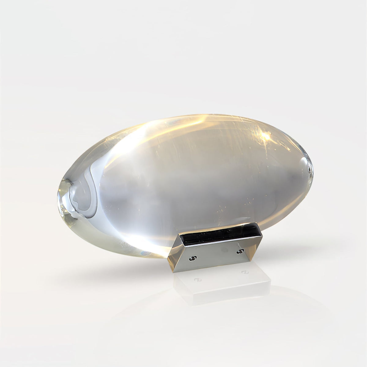 Crystal Glow Mood Table Lamp With Eye Pattern Light Projection