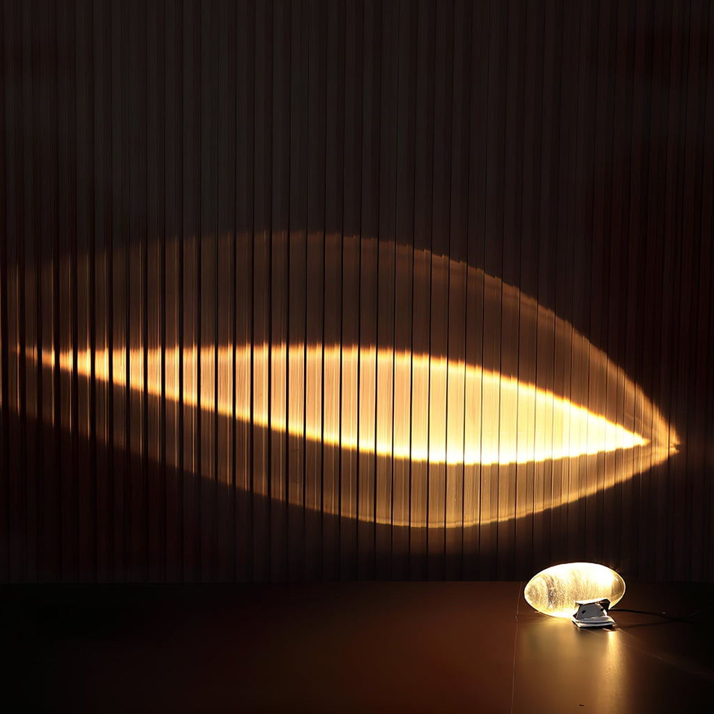 Crystal Glow Mood Table Lamp With Eye Pattern Light Projection