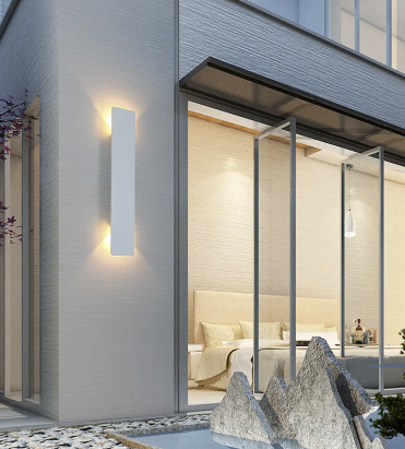 Waterproof LED Strip Outdoor Wall Lamp for Architectural Lighting