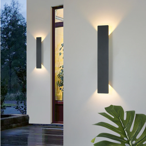 Waterproof LED Strip Outdoor Wall Lamp for Architectural Lighting