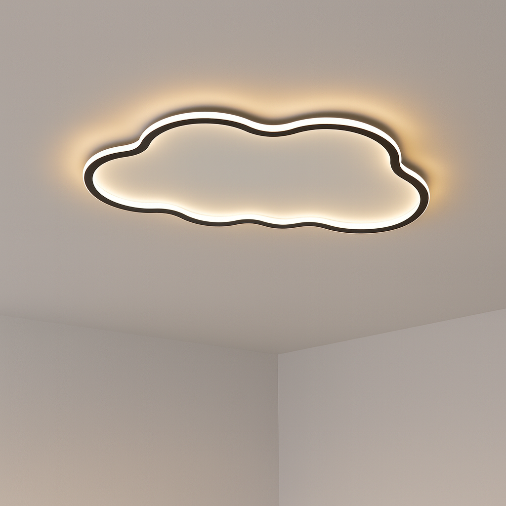 Cloud Shaped LED Ceiling Light for Warm Ambient Lighting
