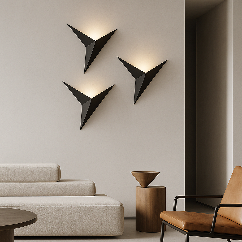Contemporary Bird Wall Sconce With Soft Acrylic Lighting for Indoor Use
