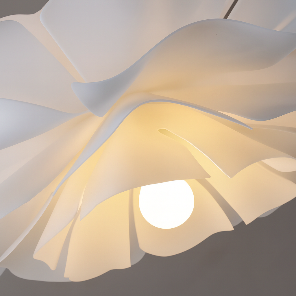 Blooming Flowerleaf Pendant Light for Warm Ambient Illumination