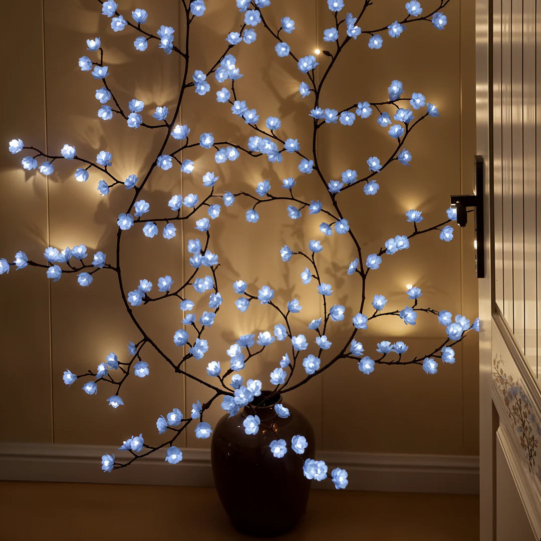 Cherry Blossom LED Wall Light Decorative Branch Lighting for Indoor Spaces