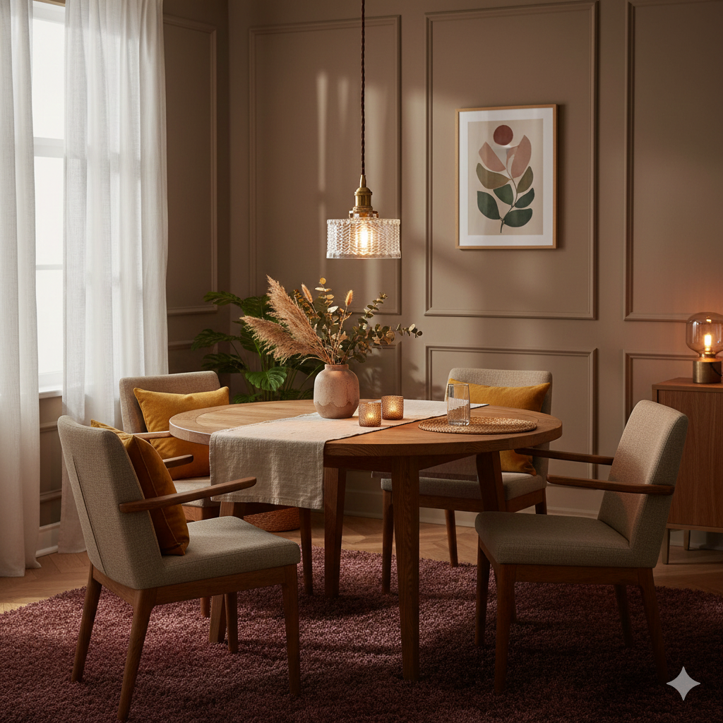 Textured Glass Round Ceiling Pendant Light in Brass and Copper Lasanble