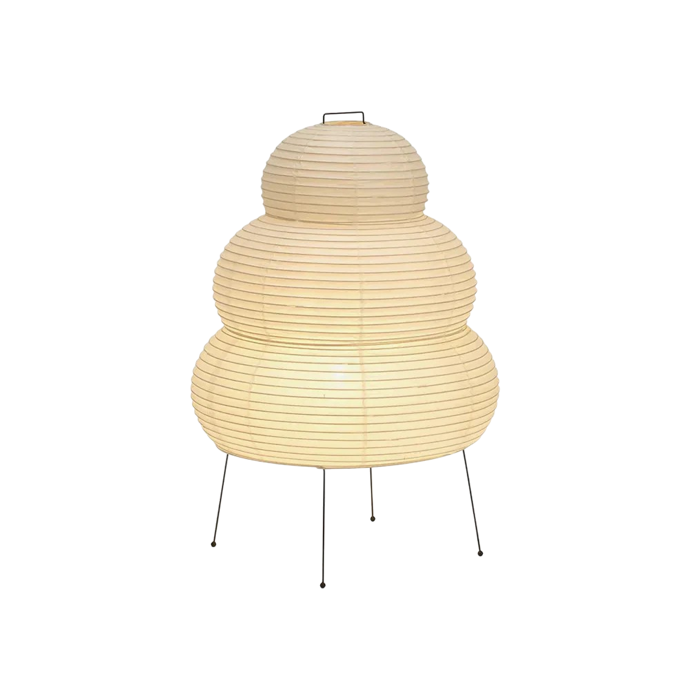 Japanese Rice Paper Floor Lamp for Ambient Lighting