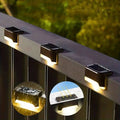 Solar Powered LED Outdoor Wall Lights for Fence and Balcony Guidance Lighting
