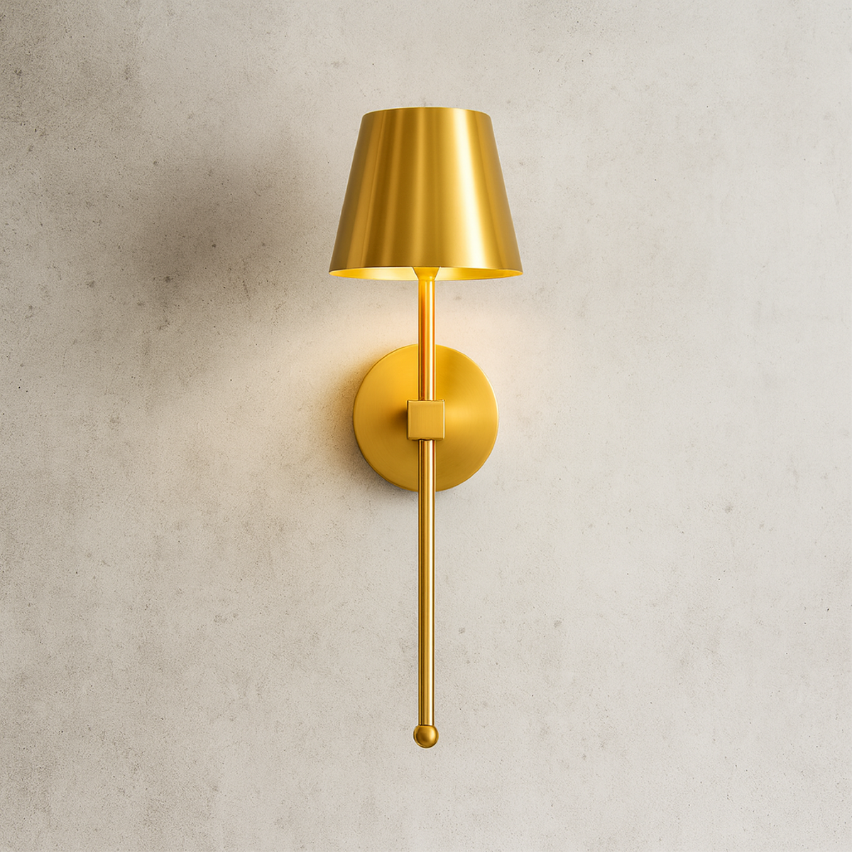 Modern Rechargeable Wireless Wall Light for Indoor Lighting and Ambience