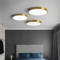 Round LED Ceiling Light With Metal Frame For Even Indoor Lighting