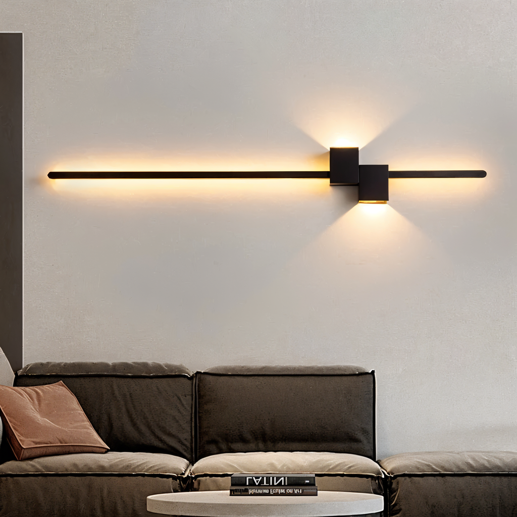 Linear LED Wall Lamp Slim Bar Lighting for Bedroom and Hallway