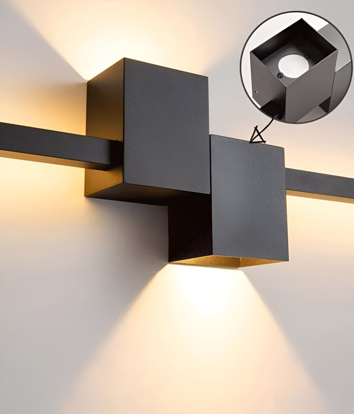 Linear LED Wall Lamp Slim Bar Lighting for Bedroom and Hallway