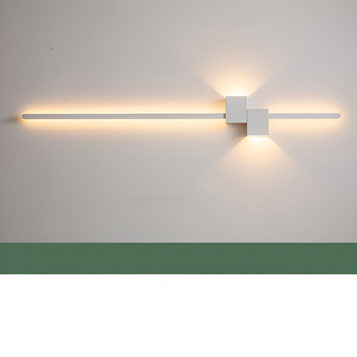 Linear LED Wall Lamp Slim Bar Lighting for Bedroom and Hallway