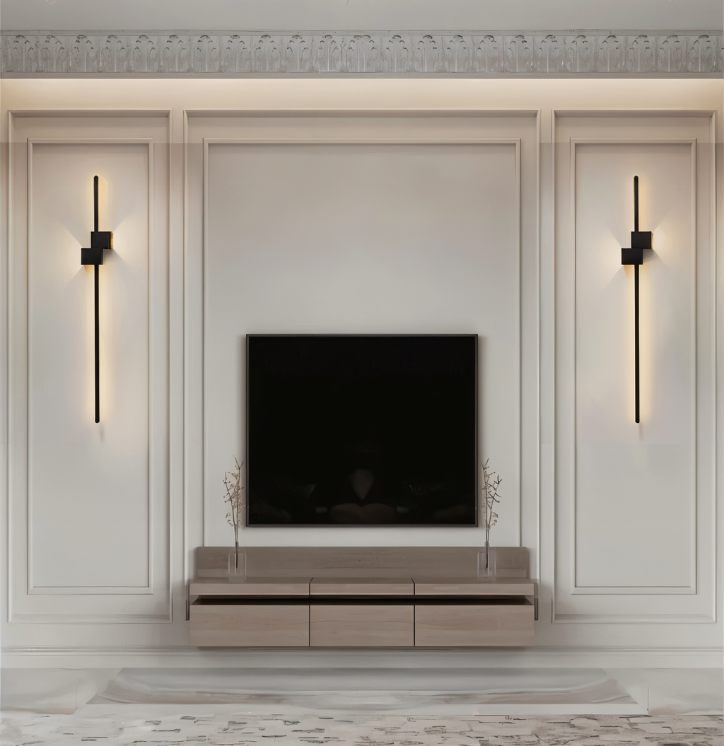 Linear LED Wall Lamp Slim Bar Lighting for Bedroom and Hallway