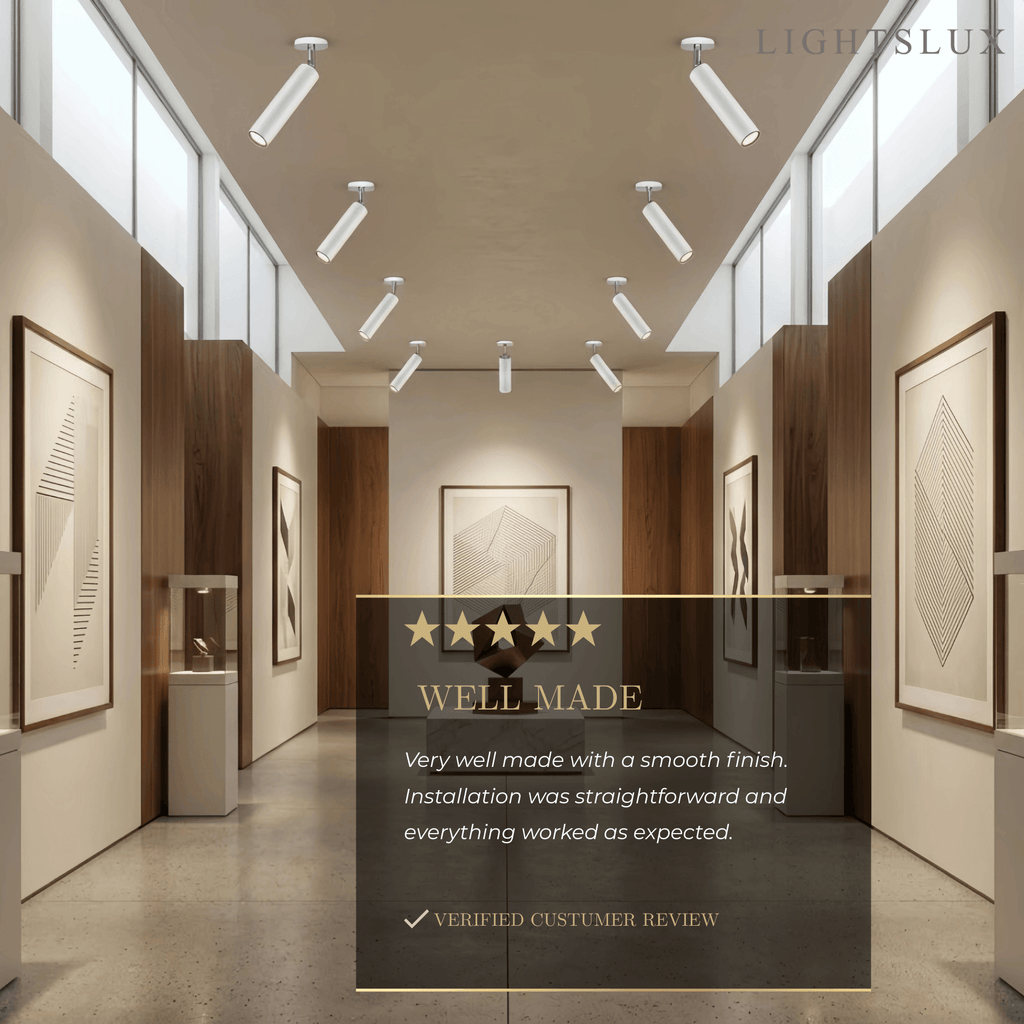 Modern Linear LED Ceiling Light for Indoor Lighting Black Metal