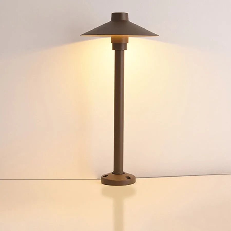 Mushroom Shaped Outdoor Path Light For Garden Walkways