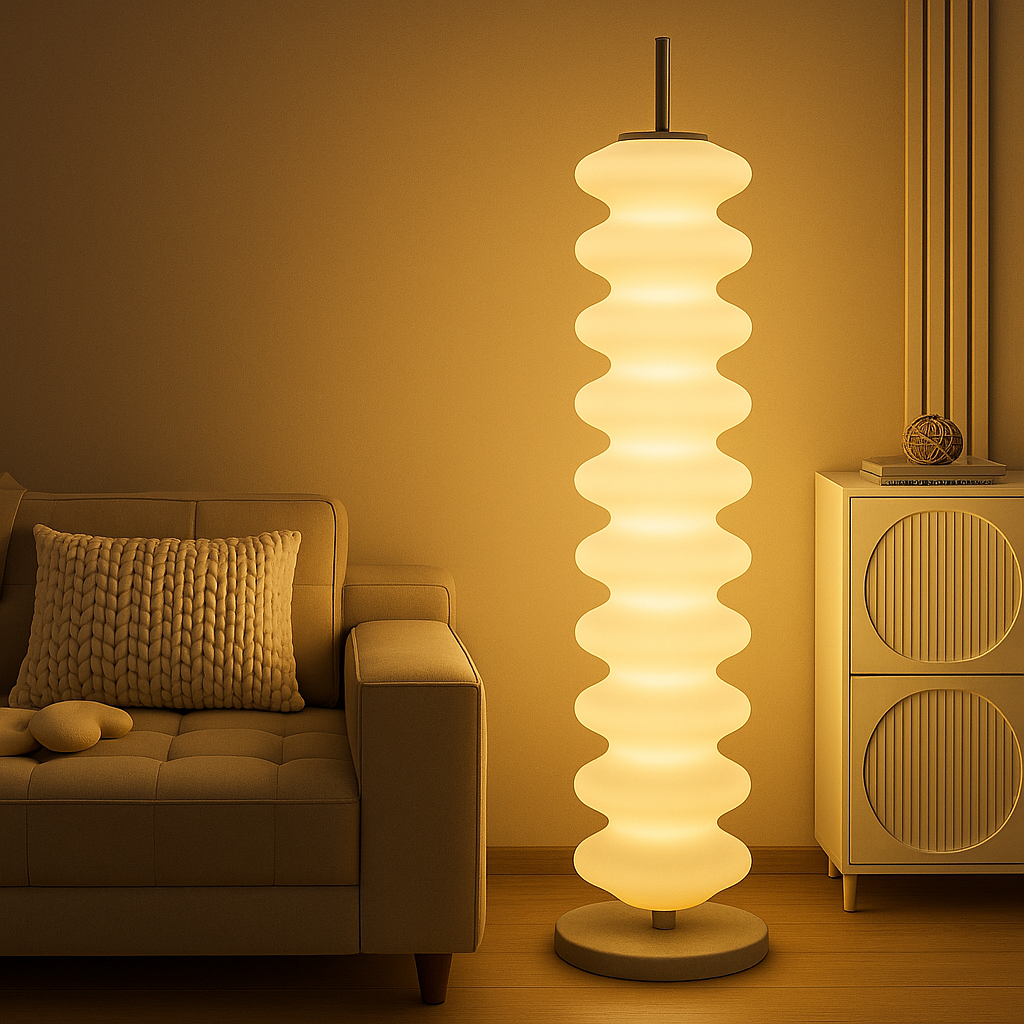 Scandinavian LED Floor Lamp for Living Room and Reading Nooks