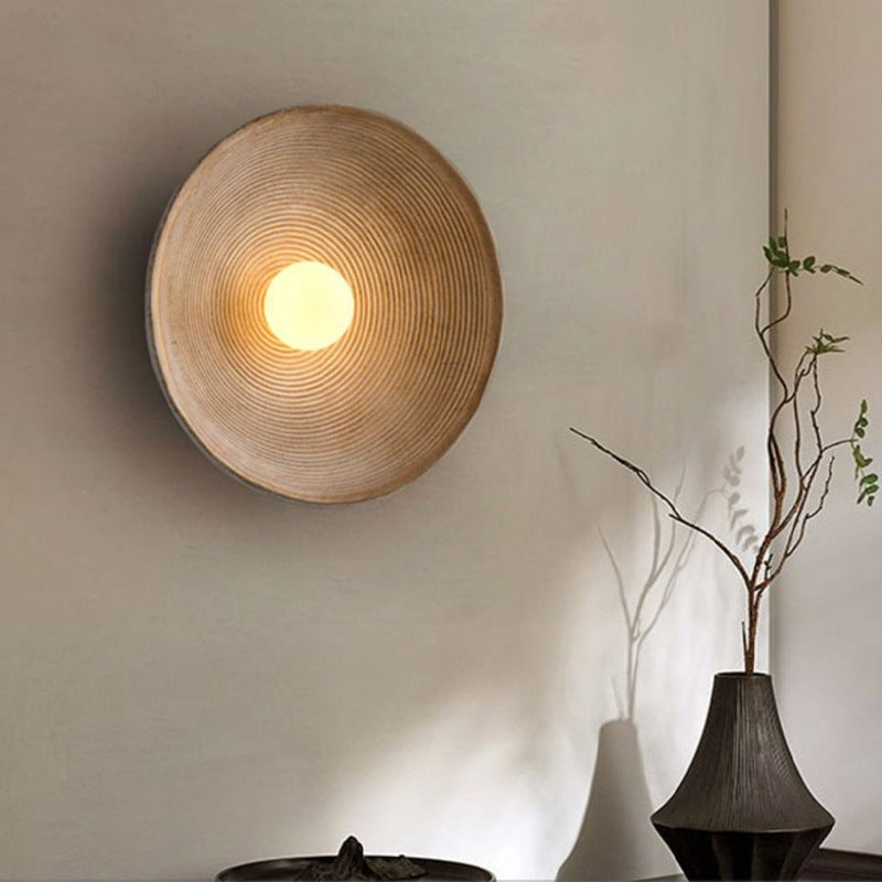 Japanese Wooden Wall Light for Warm Ambient Interior Lighting