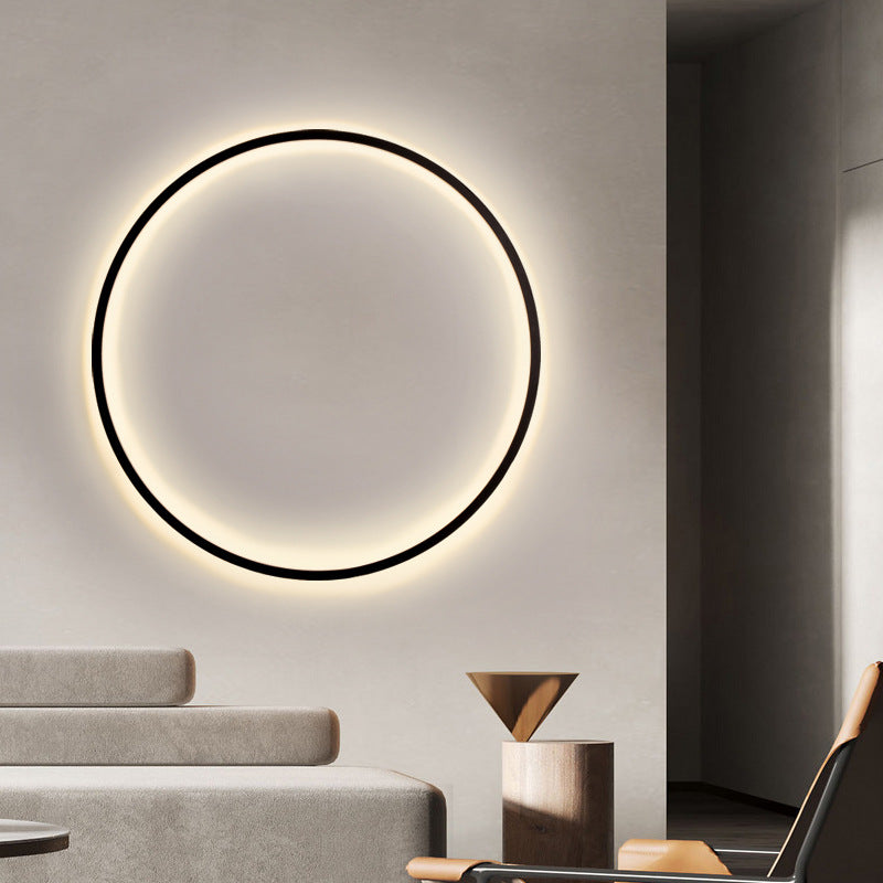 Modern Ring LED Wall Light for Indoor Accent Lighting