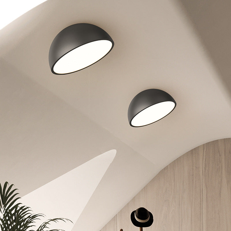 Modern Hemispherical Ceiling Light Fixture for Kitchen Dining Room and Hallway